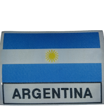 bandera argentina mas palabra