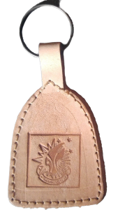 llavero cuero unidad