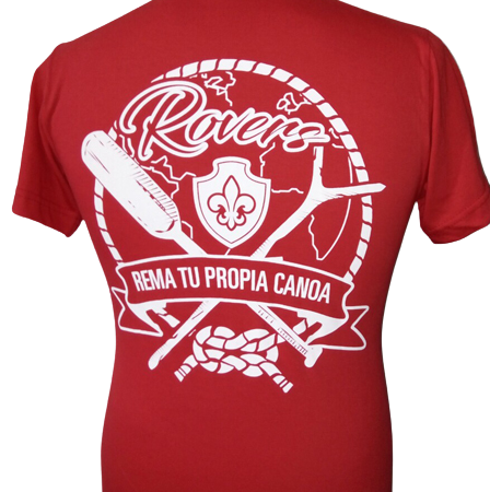 remera rovers espalda