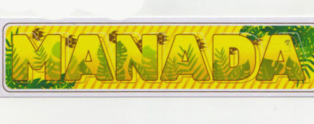 calco rectangular manada